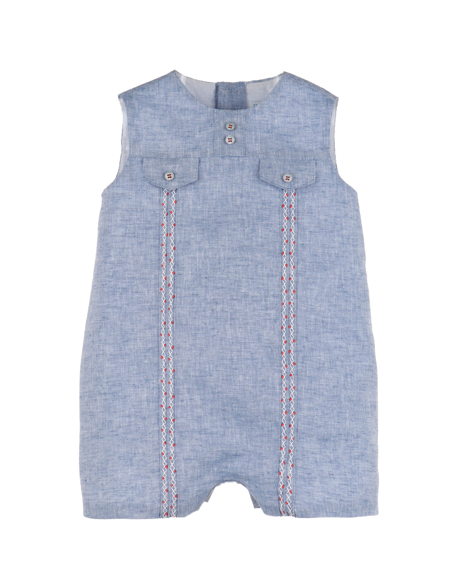 Casero RWB Flap Pocket Romper