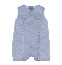 Casero RWB Flap Pocket Romper