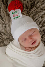 ilybean Nursery Beanie - White Best Gift Ever