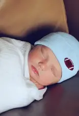 ilybean Nursery Beanie - Blue Football