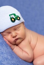 ilybean Nursery Beanie: Striped Tractor