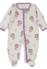 Kissy Kissy Pretty Blossoms Zip Footie