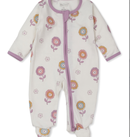 Kissy Kissy Pretty Blossoms Zip Footie