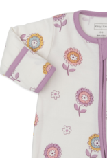 Kissy Kissy Pretty Blossoms Zip Footie