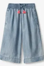 Hatley Blue Washed Cropped Culottes