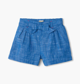 Hatley Belted Chambray Paper Bag Shorts