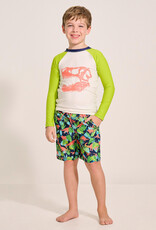 Hatley Dino Skull Long Sleeve Rashguard