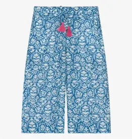 Hatley Floral Shibori Wide Leg Culottes