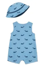 Little Me Whale Terry Set