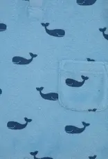 Little Me Whale Terry Set