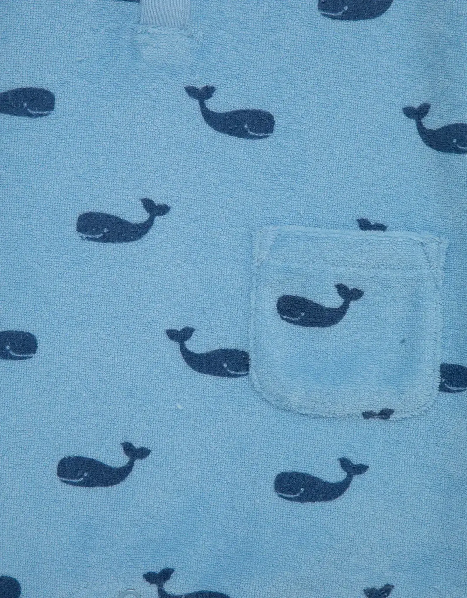 Little Me Whale Terry Set