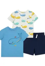 Little Me Playful Whales 3pc Set