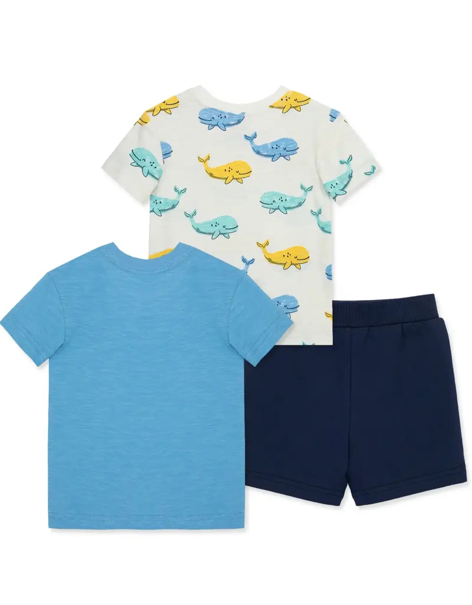 Little Me Playful Whales 3pc Set