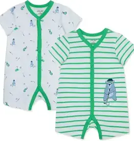 Little Me Fore! 2pk Rompers