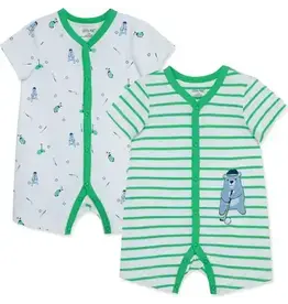 Little Me Fore! 2pk Rompers