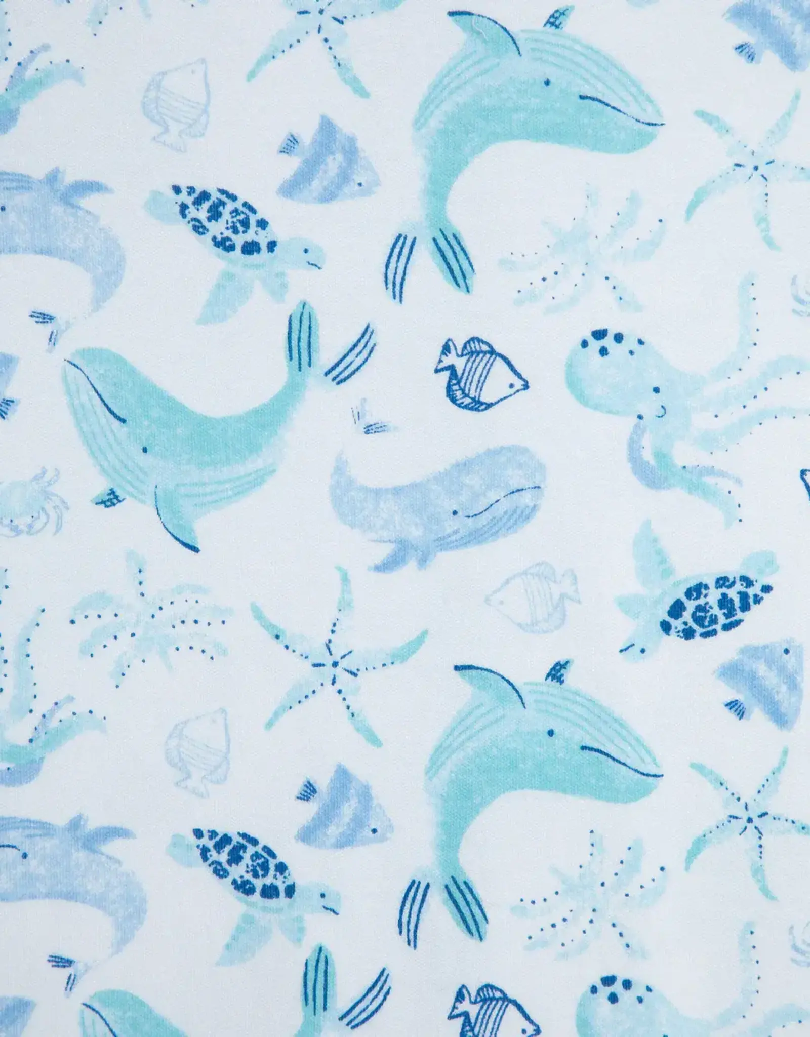 Little Me Sea Friends 2pk Rompers