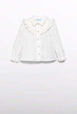 Abel & Lula Natural Dressy Blouse