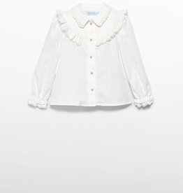 Abel & Lula Natural Dressy Blouse