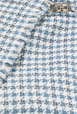 Abel & Lula Cerulean Houndstooth Pant Skirt