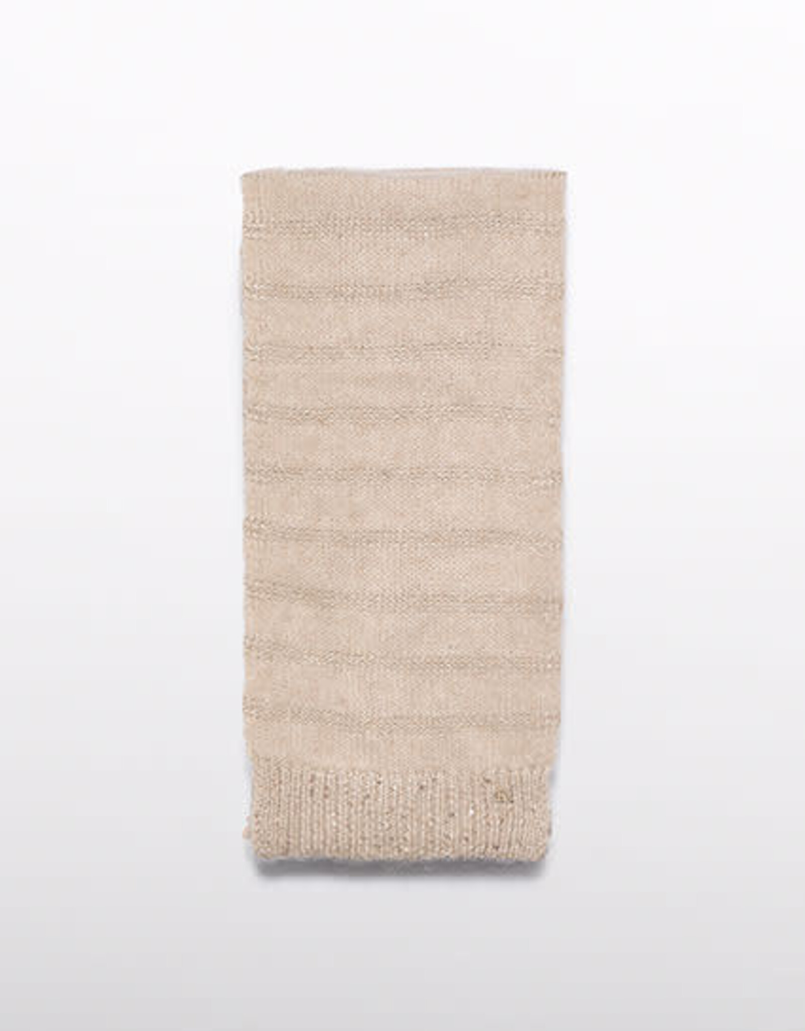 Abel & Lula Wheat Sequen Striped Scarf