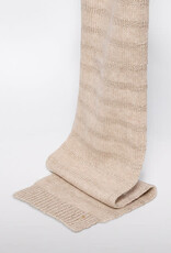 Abel & Lula Wheat Sequen Striped Scarf
