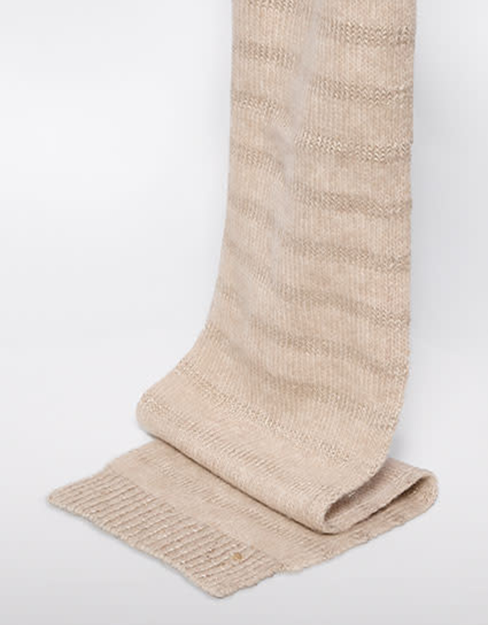 Abel & Lula Wheat Sequen Striped Scarf