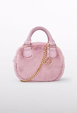 Abel & Lula Mini Girl Rose Faux-fur handbag