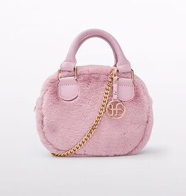 Abel & Lula Mini Girl Rose Faux-fur handbag