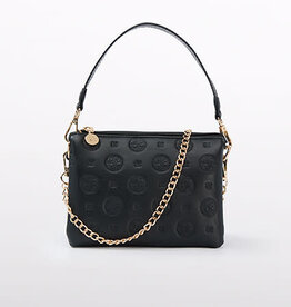Abel & Lula Mini Girl A&L Logo Handbag - Black