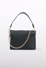 Abel & Lula Mini Girl A&L Logo Handbag - Black