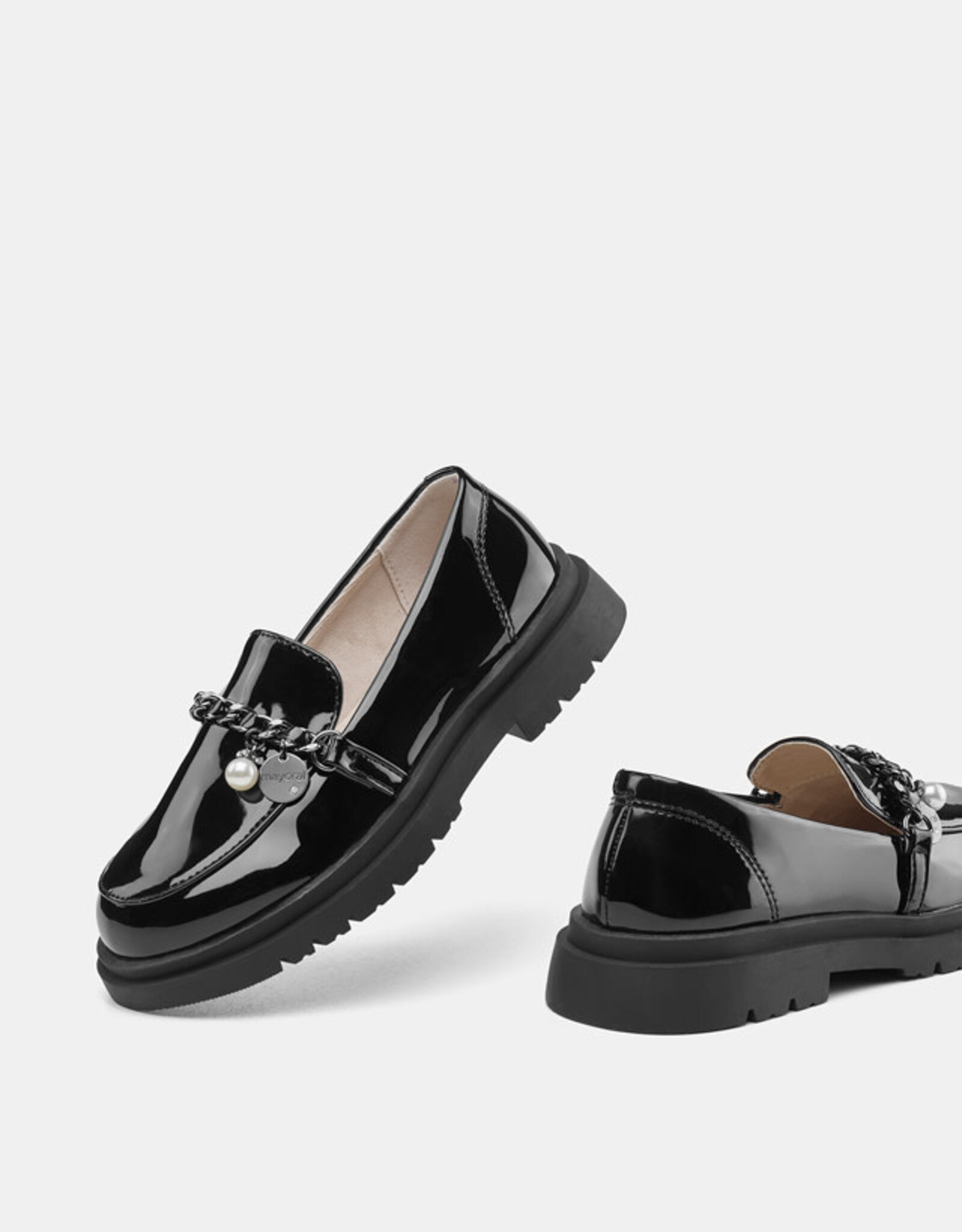 Mayoral Black Dressy Mocasin