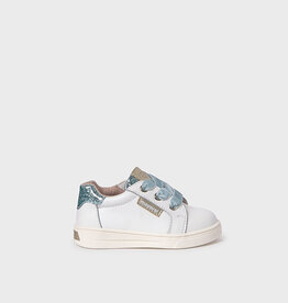 Mayoral White with Jade Urban sneaker - Baby