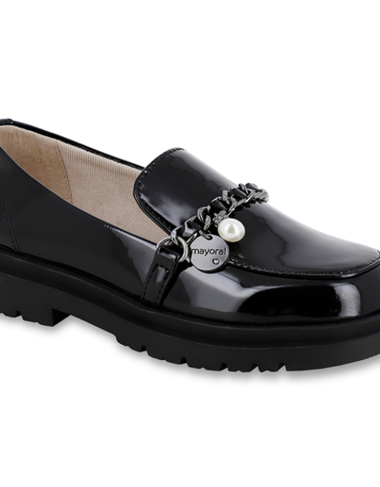 Mayoral Black Dressy Mocasin