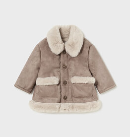 Mayoral Double Faced Coat in Cinammon