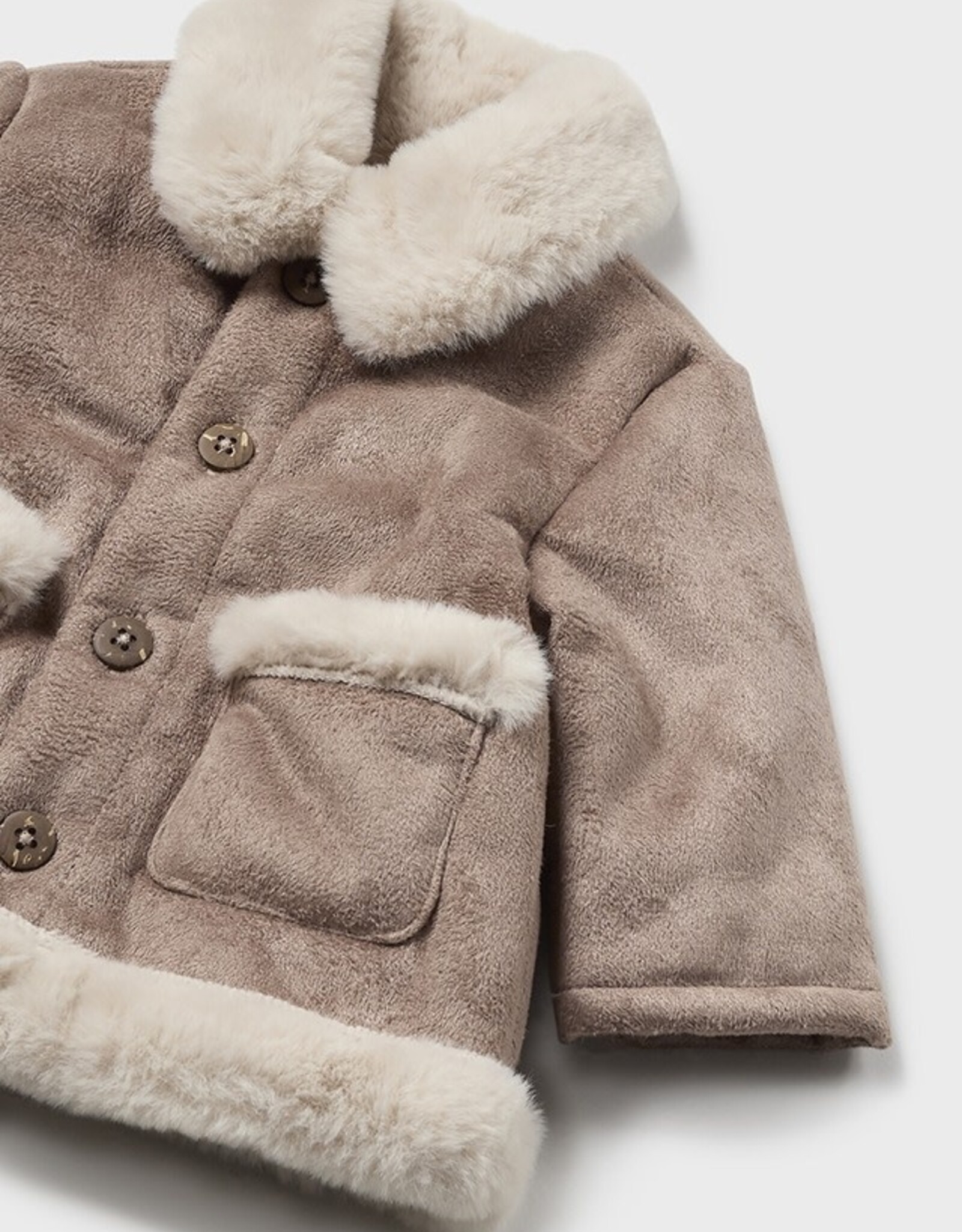Mayoral Double Faced Coat in Cinammon