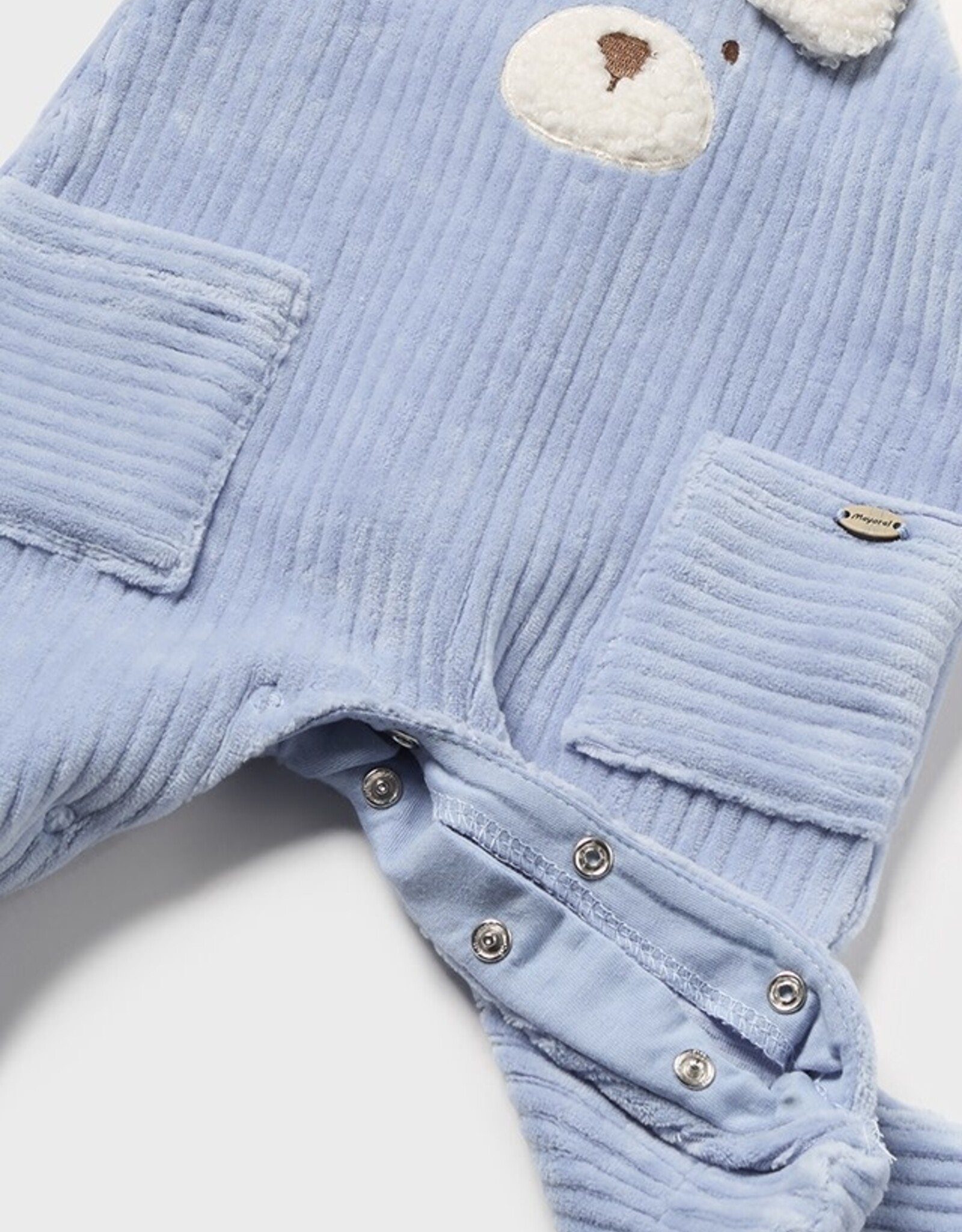 Mayoral Sky Teddy Cord Romper