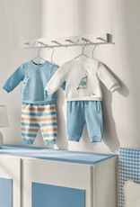 Mayoral Polar Blue Knit Set (4 Pcs)
