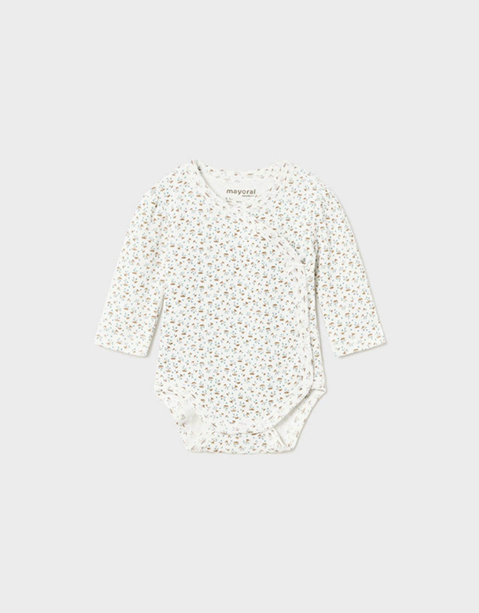 Mayoral Natural Floral Bodysuit Set (2 pcs)