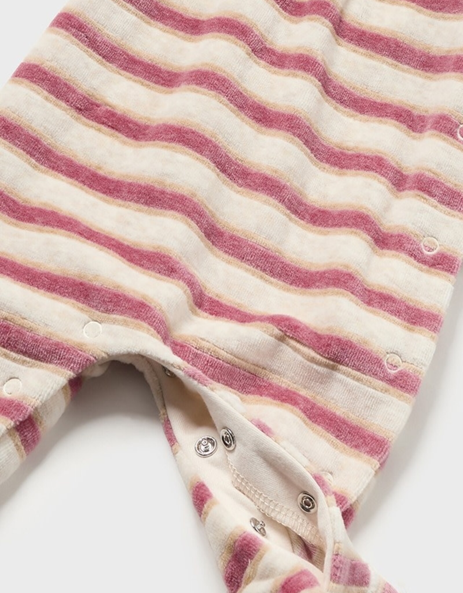 Mayoral Pink Stripped Bodysuit