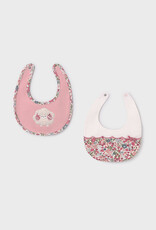 Mayoral Baby Rose Sheep 2 Bib Set