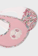 Mayoral Baby Rose Sheep 2 Bib Set