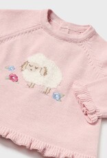 Mayoral Sheep Knit Sweater Set