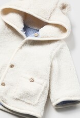 Mayoral Sky Reversible Shearling Coat - Baby