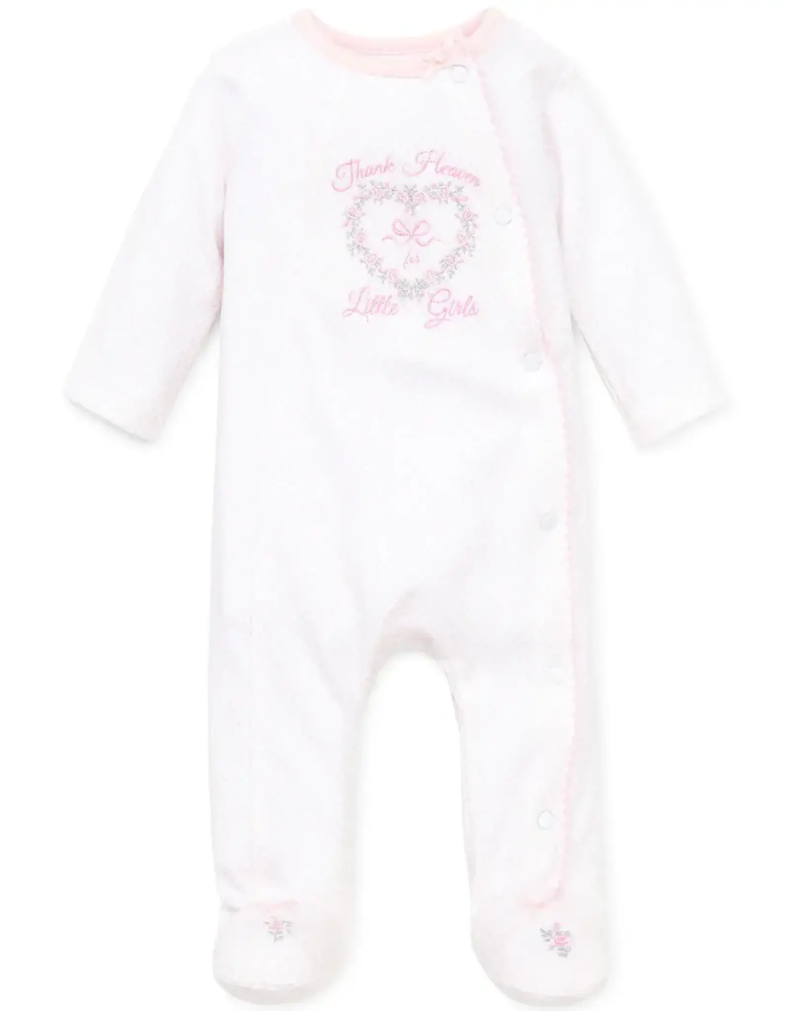 Little Me "thank heaven for little girls" pajamas