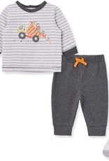 Little Me ABC Truck 3pc Jogger Set