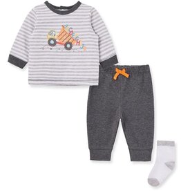 Little Me ABC Truck 3pc Jogger Set