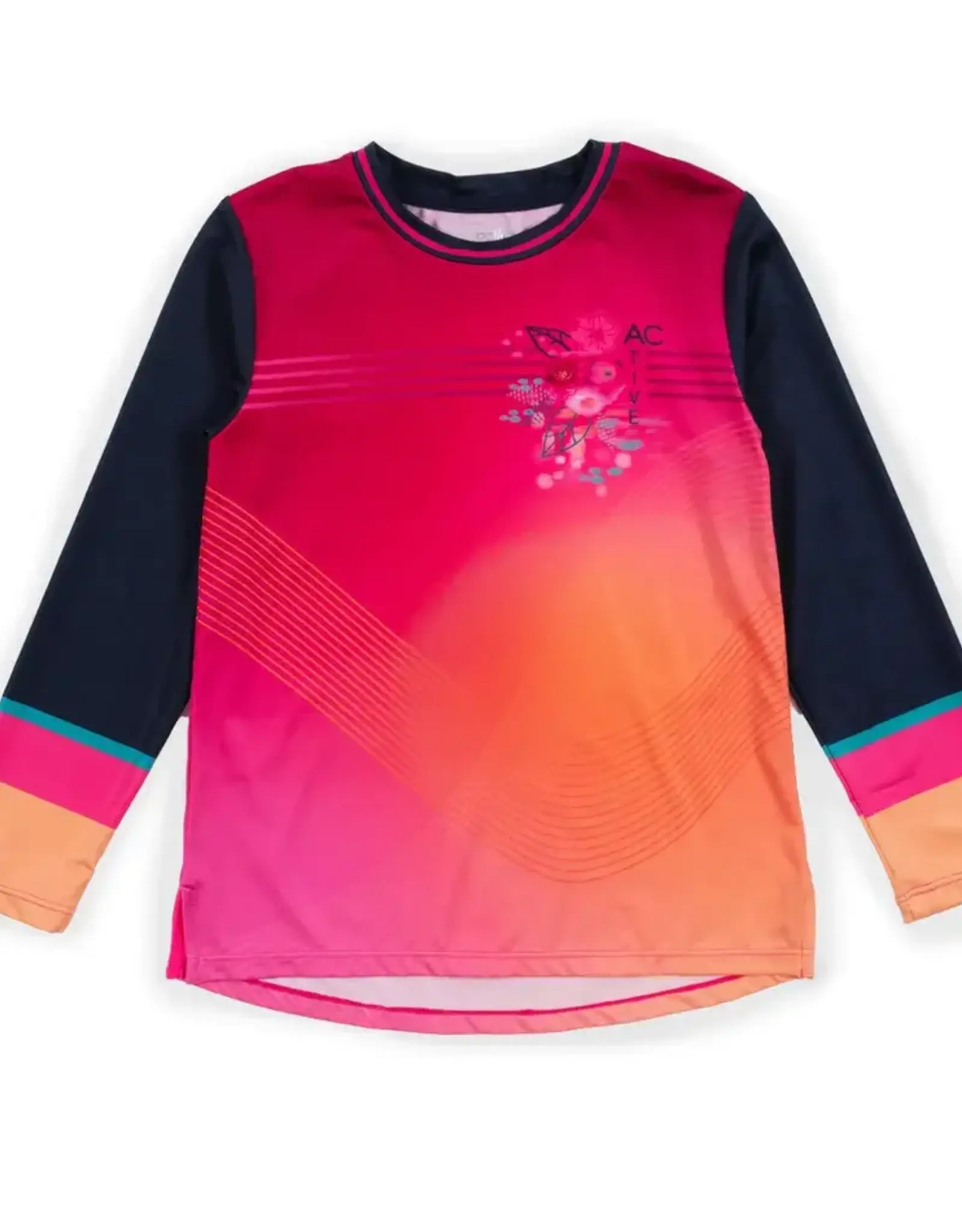 Noruk Be Positive Long Sleeve Athletic T-Shirt