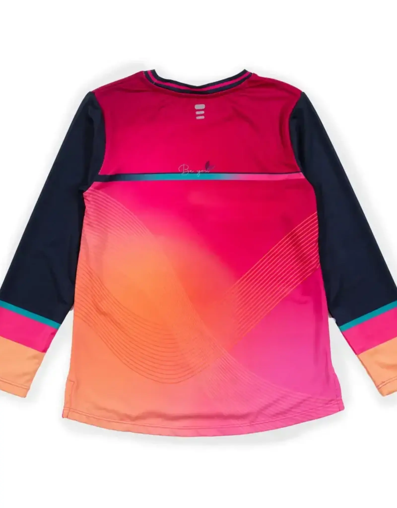 Noruk Be Positive Long Sleeve Athletic T-Shirt