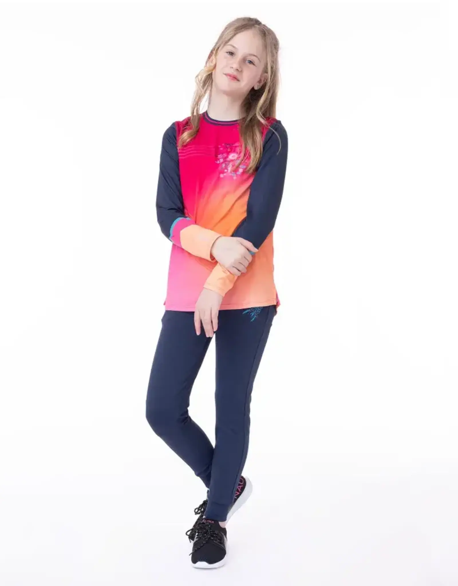 Noruk Be Positive Long Sleeve Athletic T-Shirt