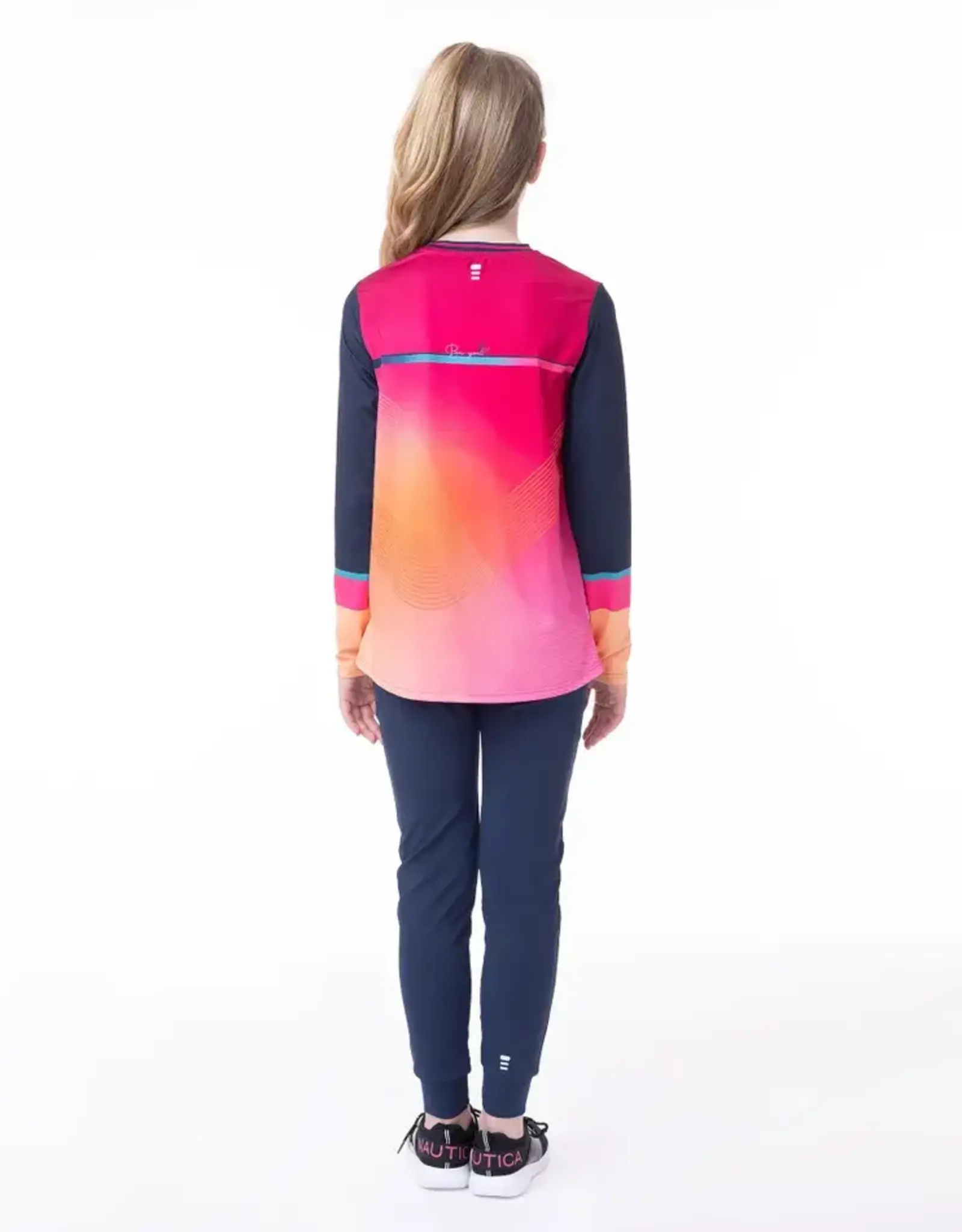 Noruk Be Positive Long Sleeve Athletic T-Shirt